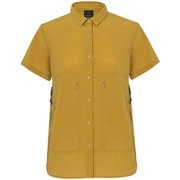 Women's SS Ventilation Shirt レディース シャツ ゴールデンイエロー Mサイズ 011122