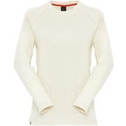 Women's Ventilation Knit LS Tee レディース フリース ボーンホワイト Mサイズ 011128