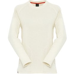 Women's Ventilation Knit LS Tee レディース フリース ボーンホワイト Lサイズ 011128
