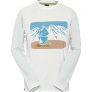 Sunproof LS Tee かき氷 メンズ カットソー ホワイト Sサイズ 011101