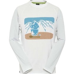 Sunproof LS Tee かき氷 メンズ カットソー ホワイト Lサイズ 011101