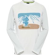 Sunproof LS Tee かき氷 メンズ カットソー ホワイト Lサイズ 011101