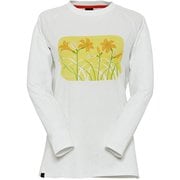 Women's Sunproof LS Tee ニッコウキスゲ レディース カットソー ホワイト Mサイズ 011107