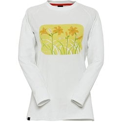 Women's Sunproof LS Tee ニッコウキスゲ レディース カットソー ホワイト Lサイズ 011107