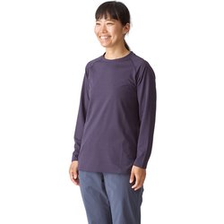 アクシーズクイン Tシャツ カットソー 長袖 レディース AXESQUIN Women's Sunproof LS Tee - ニッコウキスゲ ウィメンズ サンプルーフ L/S 【返品交換不可】 ヨドバシ.com - アクシーズクイン AXESQUIN Women's Sunproof LS
