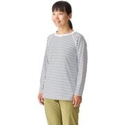 Women's Sunproof Border LS Tee レディース カットソー BLK/WHT Sサイズ 011110