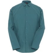 ヒュッテシャツ メンズ シャツ コロニアルブルー Mサイズ 011134