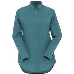 ヒュッテシャツ レディース シャツ コロニアルブルー Mサイズ 011136