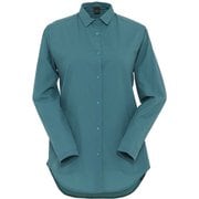 ヒュッテシャツ レディース シャツ コロニアルブルー Mサイズ 011136