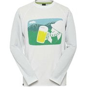 Sunproof LS Tee ビール メンズ カットソー ホワイト Mサイズ 011102