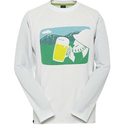 Sunproof LS Tee ビール メンズ カットソー ホワイト XLサイズ 011102