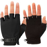 ベンチレーションフィンガーカットグローブ グローブ ブラック Sサイズ 013098