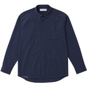 ソフトシェルのショートカラーシャツ ユニセックス シャツ コンネズ サイズ四(Lサイズ) 021098