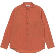 ソフトシェルのショートカラーシャツ ユニセックス シャツ マンゴ サイズ三(Mサイズ) 021098