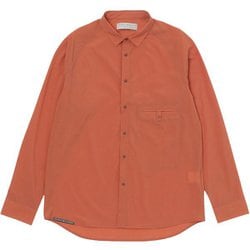 ソフトシェルのショートカラーシャツ ユニセックス シャツ マンゴ サイズ四（Lサイズ） 021098
