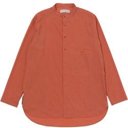 軽くて涼しいロングシャツ ユニセックス シャツ マンゴ サイズ三（Mサイズ） 021101