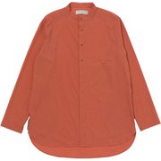 軽くて涼しいロングシャツ ユニセックス シャツ マンゴ サイズ五(XLサイズ) 021101