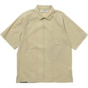 軽くて涼しい半袖シャツ ユニセックス シャツ アオシロツルバミ サイズ二(Sサイズ) 021102