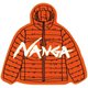 ナンガ×ウシオダヒロアキ ステッカー（DOWN JKT） ロゴステッカー ULTILIGHT N004805