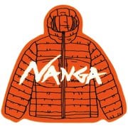 ナンガ×ウシオダヒロアキ ステッカー(DOWN JKT) ロゴステッカー ULTILIGHT N004805