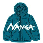 ナンガ×ウシオダヒロアキ ステッカー(DOWN JKT) ロゴステッカー NORTHERN N004805
