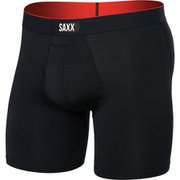 マルチスポーツ メッシュ ボクサー ブリーフ フライ メンズ 機能性スポーツウェア スポーツ用アンダーショーツ BLK Lサイズ SXBB75F
