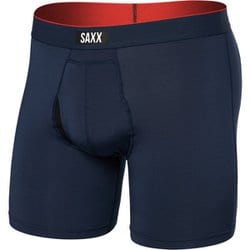 マルチスポーツ メッシュ ボクサー ブリーフ フライ メンズ 機能性スポーツウェア スポーツ用アンダーショーツ NVY Sサイズ SXBB75F