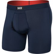 マルチスポーツ メッシュ ボクサー ブリーフ フライ メンズ 機能性スポーツウェア スポーツ用アンダーショーツ NVY Sサイズ SXBB75F