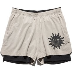 BOMMER 3.5" メンズ ランニングウェア ショートパンツ GHOST GREY Sサイズ RS321-GST