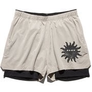 BOMMER 3.5" メンズ ランニングウェア ショートパンツ GHOST GREY Mサイズ RS321-GST