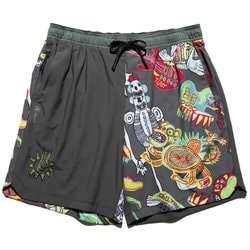 SERRANO 7" メンズ ランニングウェア ハーフパンツ CHARCOAL Sサイズ RS378-CHC