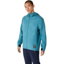 asics ATLANTIS BLUE フーディージャケット ドライストレッチニットジャケット | ATLANTIS BLUE | メンズ