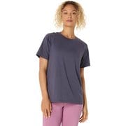 ウイメンズACTIBREEZE ジャカード半袖シャツ レディース ランニングウェア シャツ Indigo Fog(505) Mサイズ 2032D135