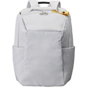 MLS943-LGY [Hutte ラウンド バックパック ポーチ付き 15インチ ノートPC 収納可能 収納 たっぷり 撥水 軽量 リュック ライトグレー]