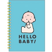 限定 B6リングノート おおのたろう HELLOBABY 青 D08040