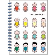限定 B6リングノート おおのたろう HELLOBABY 白 D08041