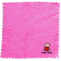 限定 刺繍ハンカチ おおのたろう 桃 AF06811