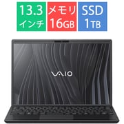 ノートパソコン/VAIO S13/13.3型/Core 7 150U/メモリ 16GB/SSD 1TB/Windows 11 Pro/Office Home & Business 2024/ブラック VJS13690111B
