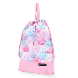 巾着 大 体操服袋（ネームタグ付き） 持ち手マチ付き ふわふわキュートなキャンディポップ N3379400