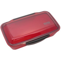 25 EDGE ランチボックス 弁当箱 ドーム型 1段 750ml レッド 日本製 73701