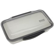 73705 [25 EDGE ランチボックス 弁当箱 ドーム型 1段 750ml ホワイト 日本製]