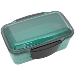 25 EDGE ランチボックス 弁当箱 ドーム型 2段 850ml グリーン 日本製 73712
