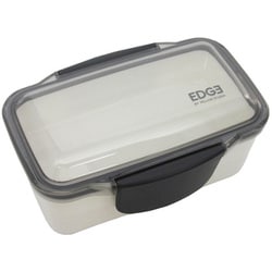 25 EDGE ランチボックス 弁当箱 ドーム型 2段 850ml ホワイト 日本製 73715