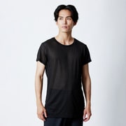 カルエアーアンダークルーネック半袖シャツ ブラック Mサイズ C2JAB11109 M