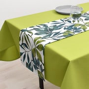 テーブルランナー・テーブルセンター (30cm×130cm) ラミネートタイプ ボタニカルリーフ W2700810
