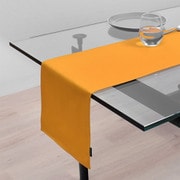 テーブルランナー・テーブルセンター (30cm×130cm) リバーシブルタイプ 綿100% 無地オックス・マンダリンオレンジ W2603210