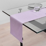 テーブルランナー・テーブルセンター (30cm×100cm) リバーシブルタイプ 綿100% 無地オックス・ペールライラック W2602900