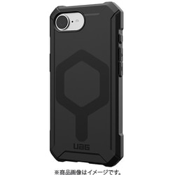 iPhone 16e用 マグネット対応 ESSENTIAL ARMOR ブラック UAG-RIPH25SE-EMS-BK