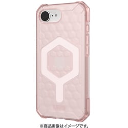 iPhone 16e用 マグネット対応 ESSENTIAL ARMOR ローズ UAG-RIPH25SE-EMS-RS