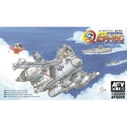AFQ009 デフォルメ飛行機 EA-18G グラウラー電子戦機 [組立式プラスチックモデル]